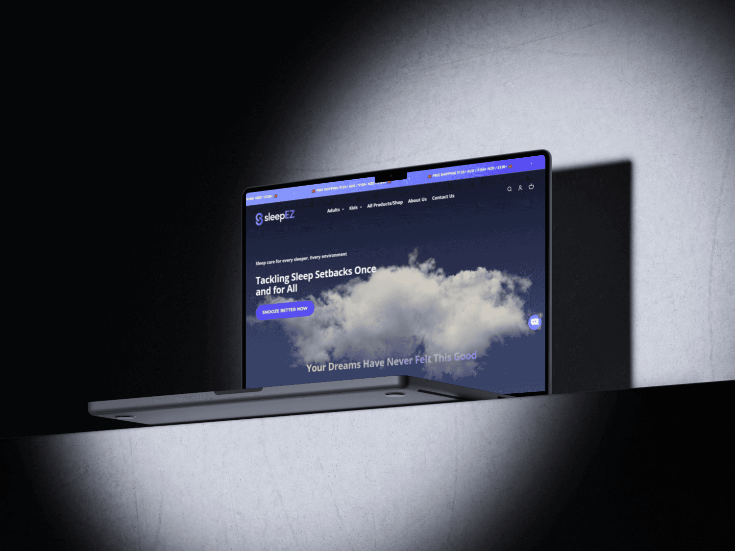 SleepEZ: Custom Landing Page & PDP for CRO